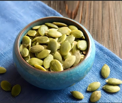 الرطوبة 9% الحد الأقصى بذور اليقطين المحمصة